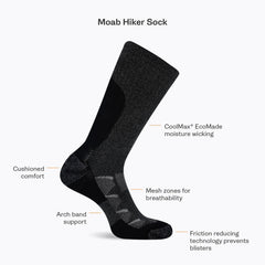 Merrell | Moab Hiking Quarter Sock - Socks