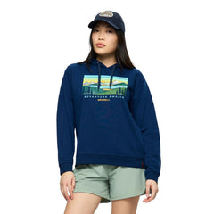 Merrell | Await Adventure Semi-Cropped Graphic Hoody - Tops