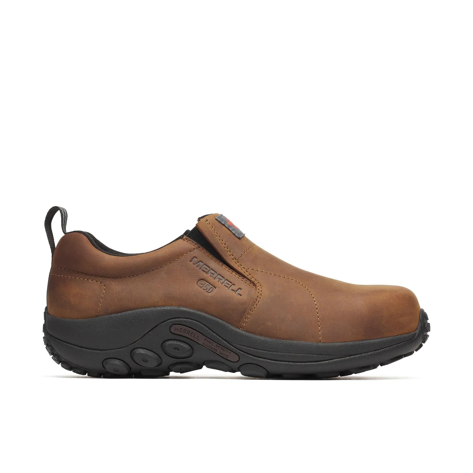 Merrell | Jungle Moc Leather Hi-Vis Carbon Fiber Static Dissipative 10 Low Wide Width - Sale