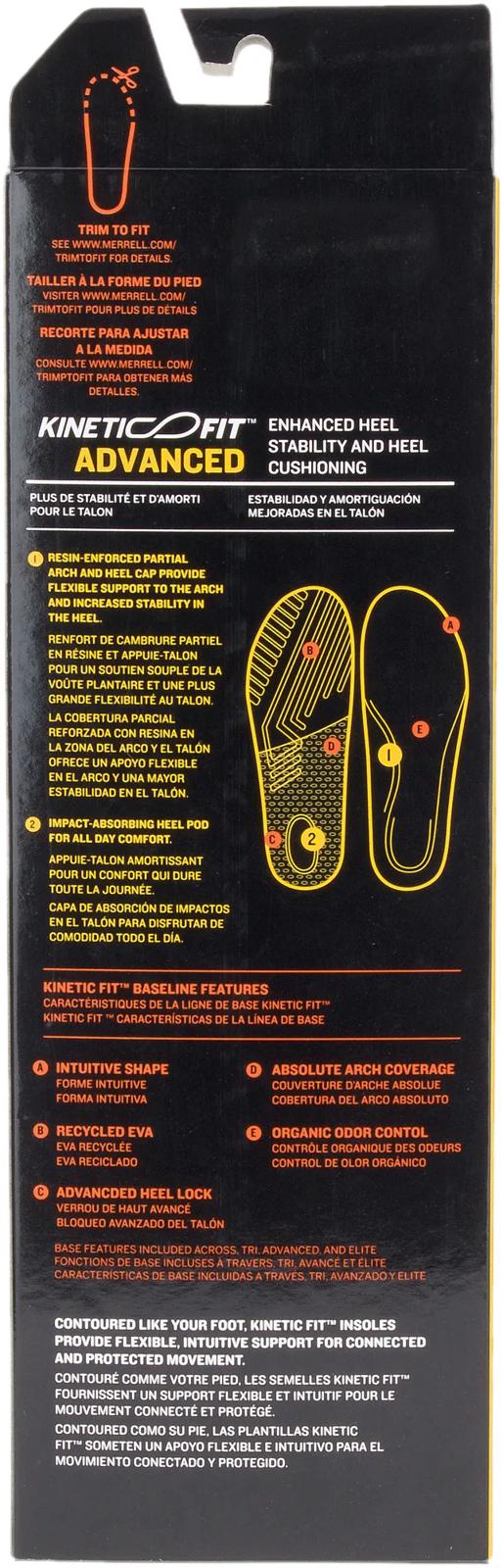 Merrell | Kinetic Fit™ Advanced Footbed Wide Width - Insoles