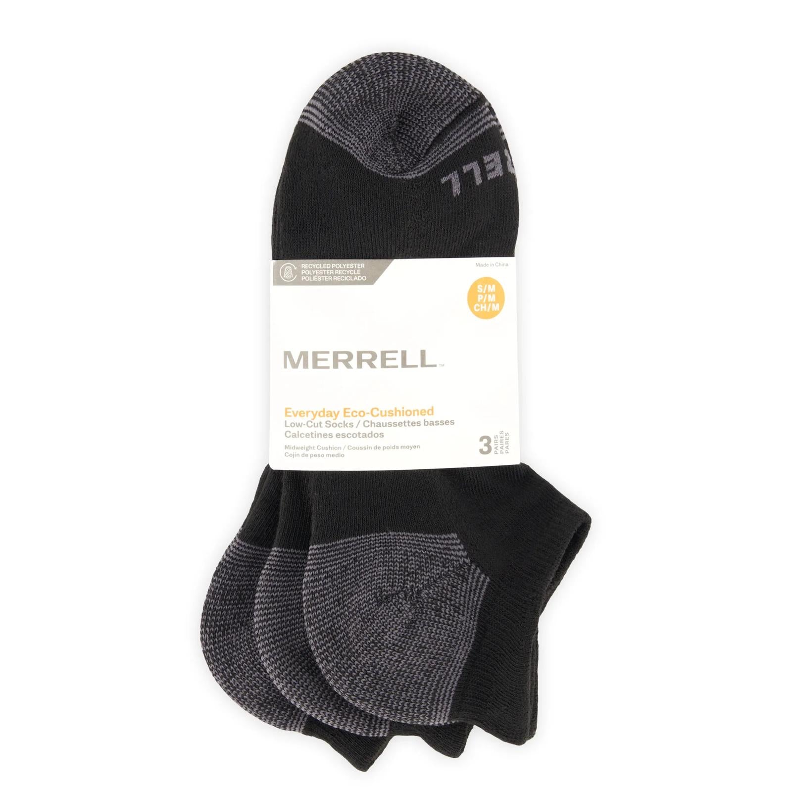 Merrell | Eco Cushioned Low Cut Socks 3 Pack - Socks