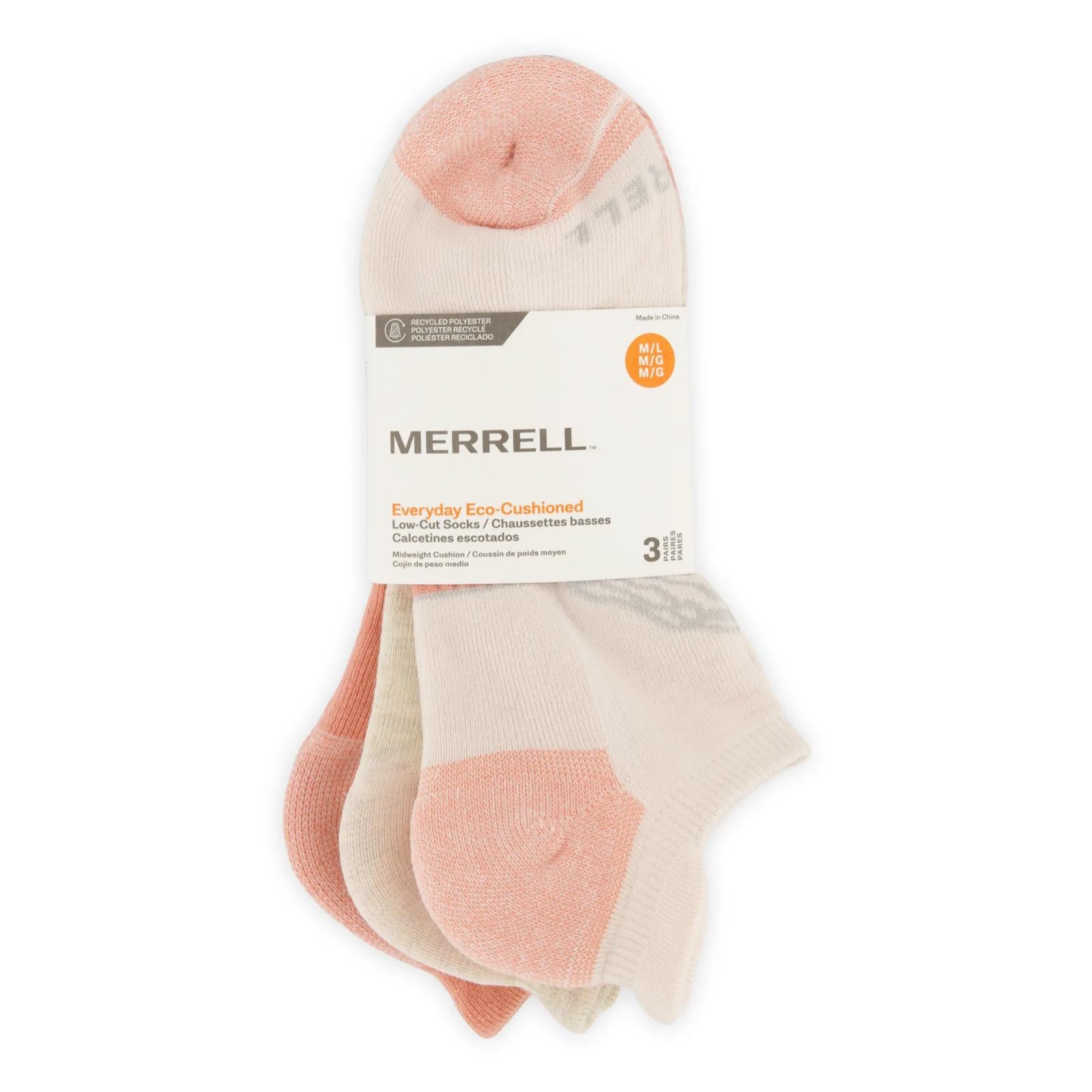 Merrell | Eco Cushioned Low Cut Socks 3 Pack - Socks