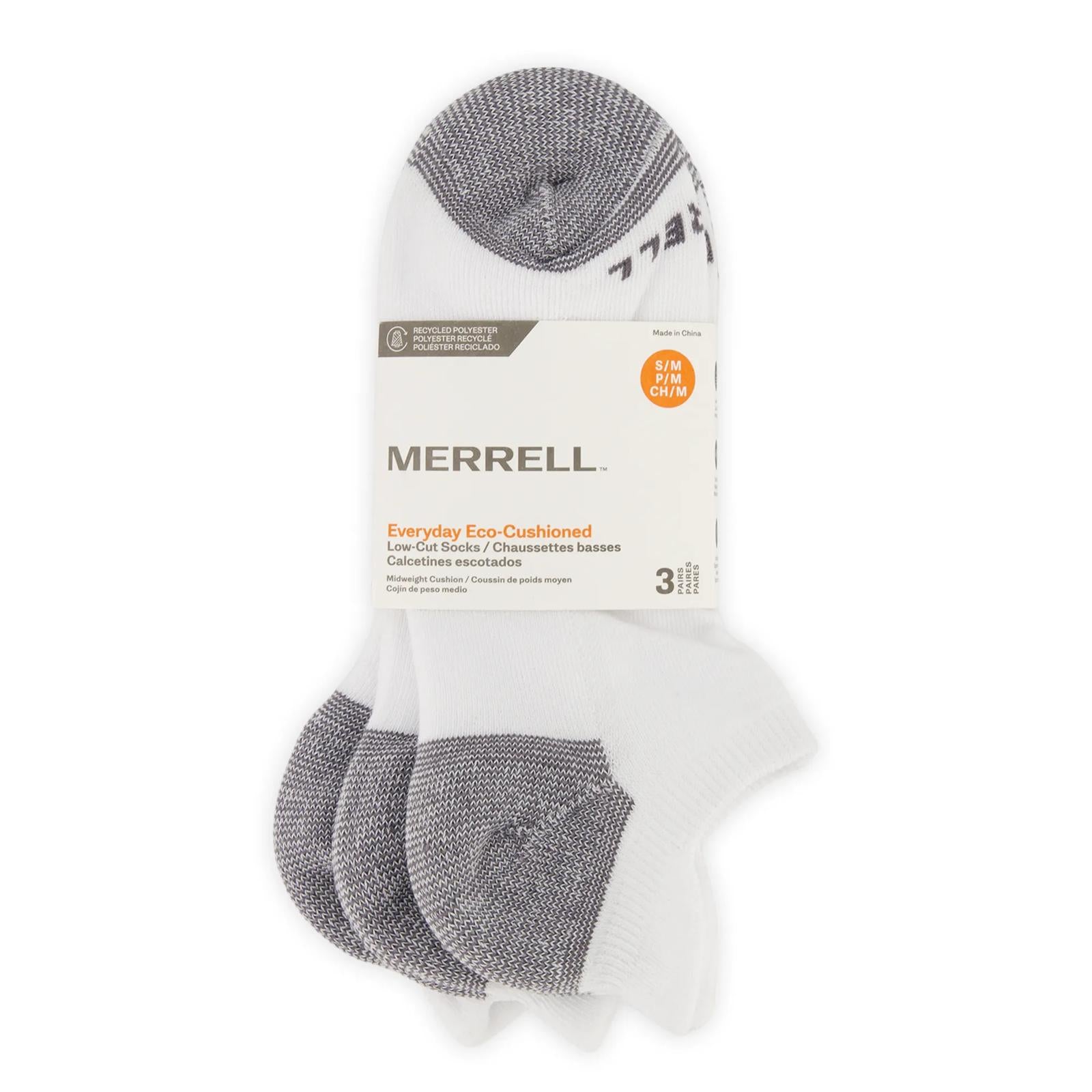Merrell | Eco Cushioned Low Cut Socks 3 Pack - Socks