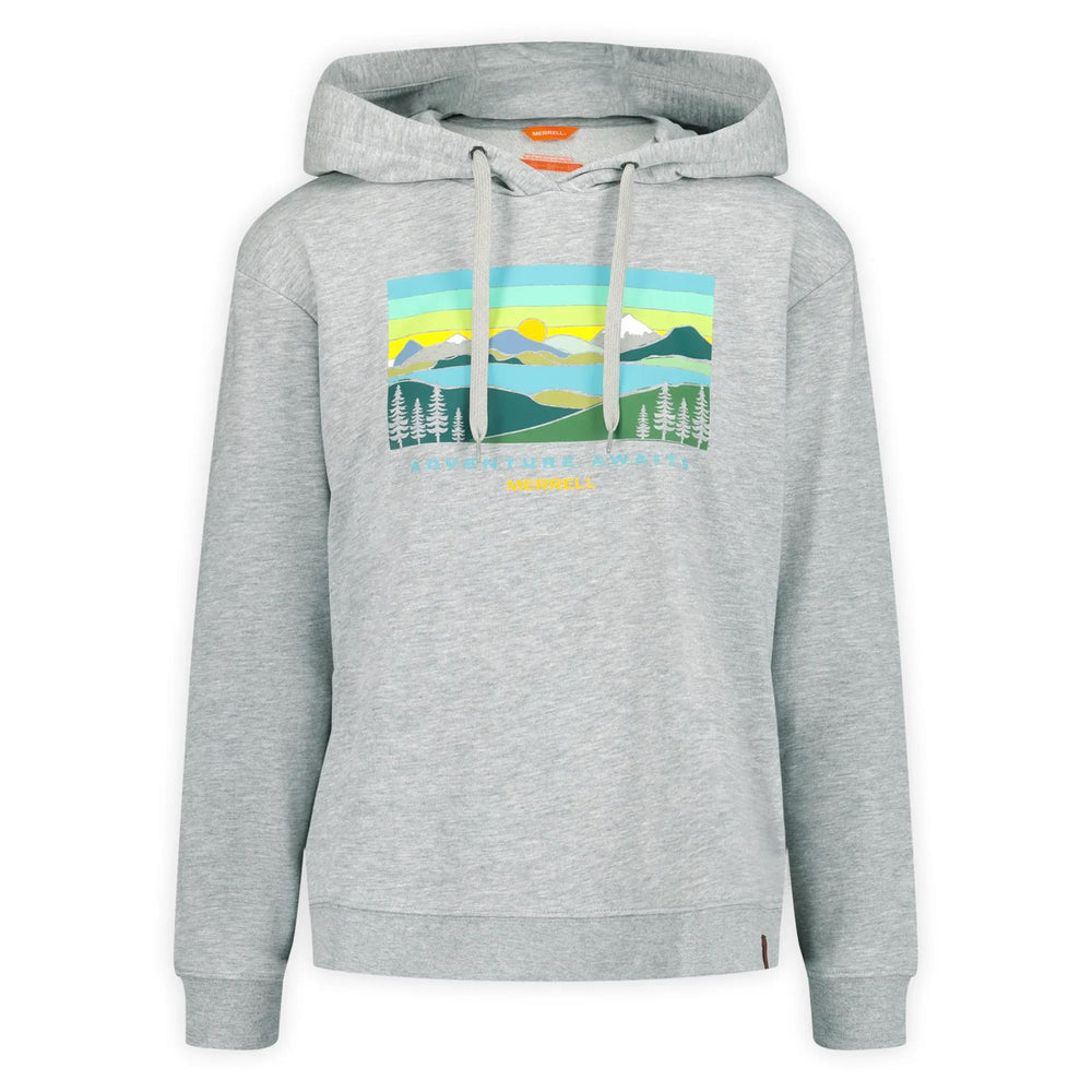 Merrell | Await Adventure Semi-Cropped Graphic Hoody - Tops