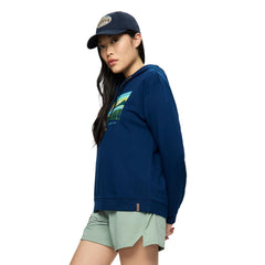 Merrell | Await Adventure Semi-Cropped Graphic Hoody - Tops