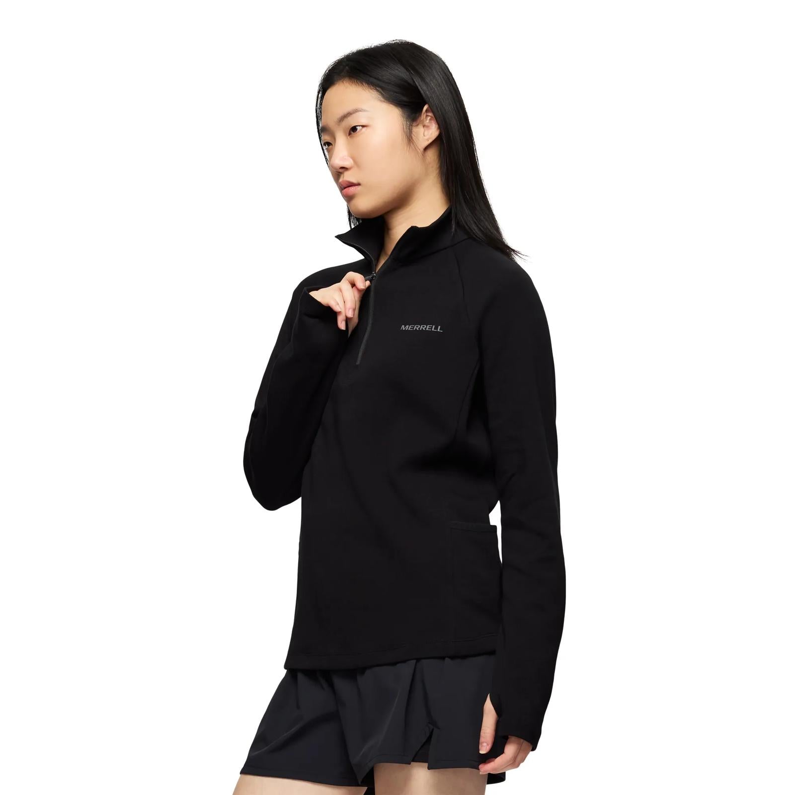 Merrell | Riley Quarter Zip Mid Layer - Tops