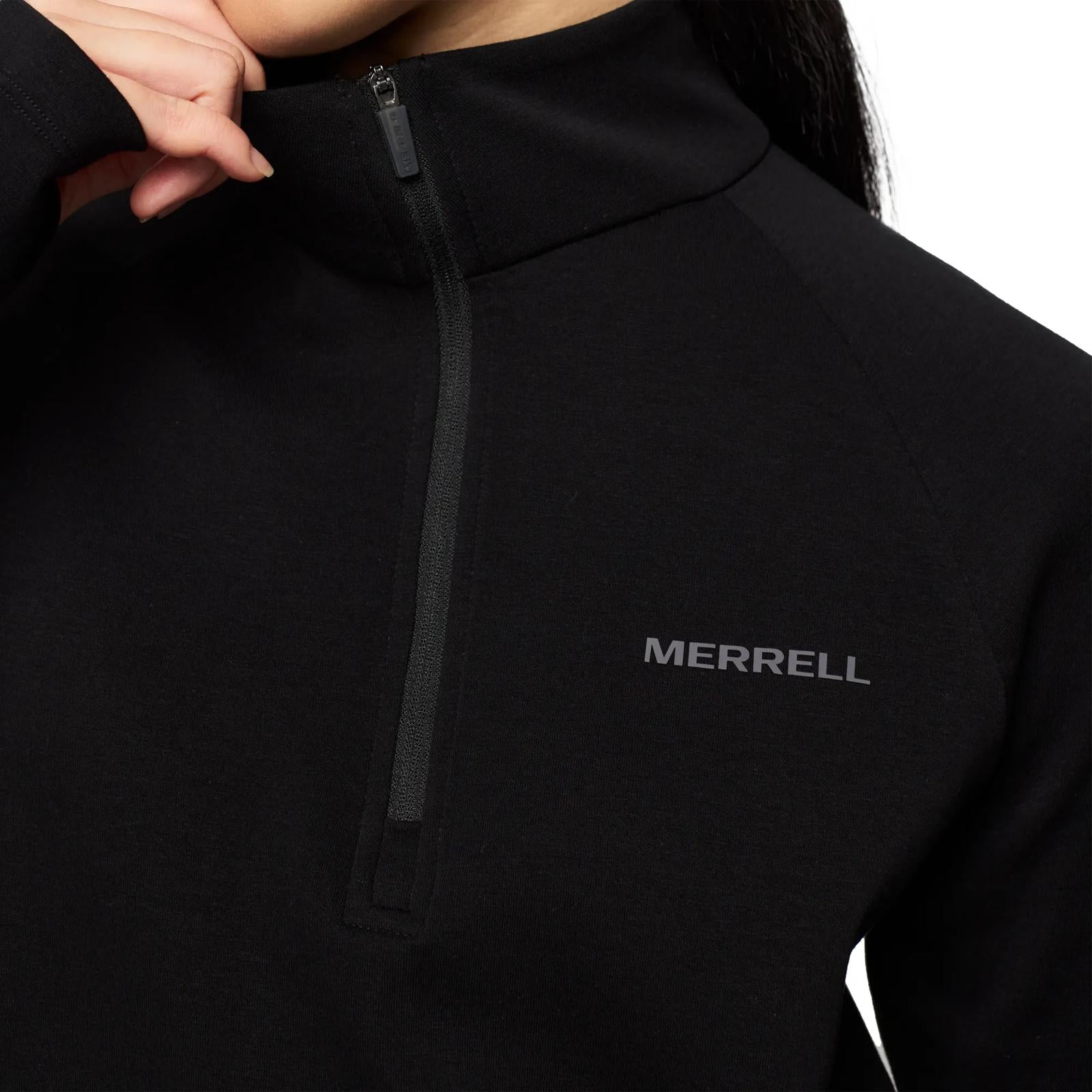 Merrell | Riley Quarter Zip Mid Layer - Tops