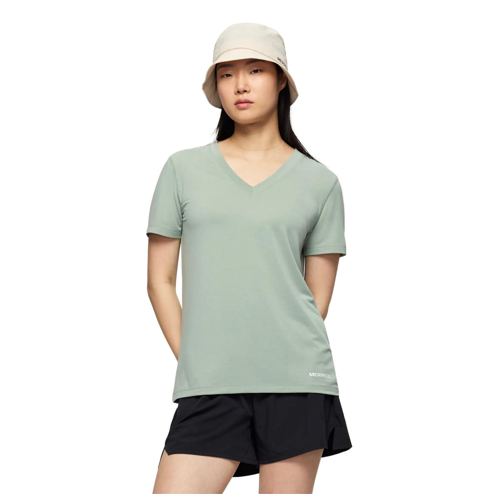 Merrell | Viva Tencel V-Neck Tee - Tops
