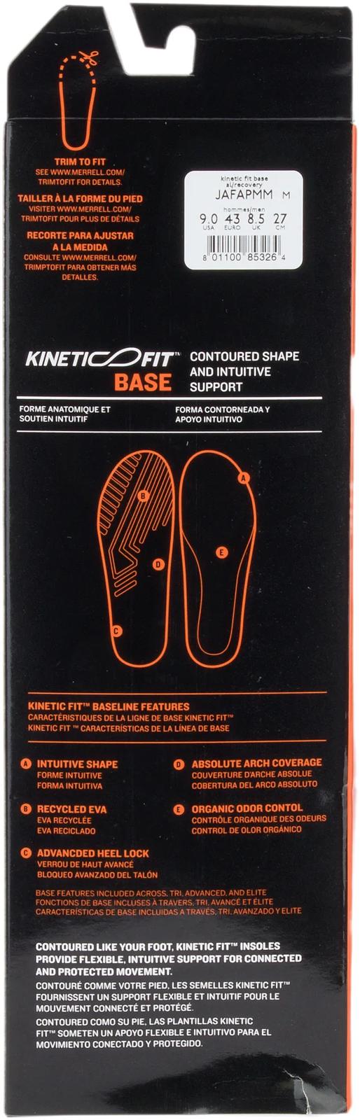 Merrell | Kinetic Fit™ Base AL Footbed Wide Width - Insoles