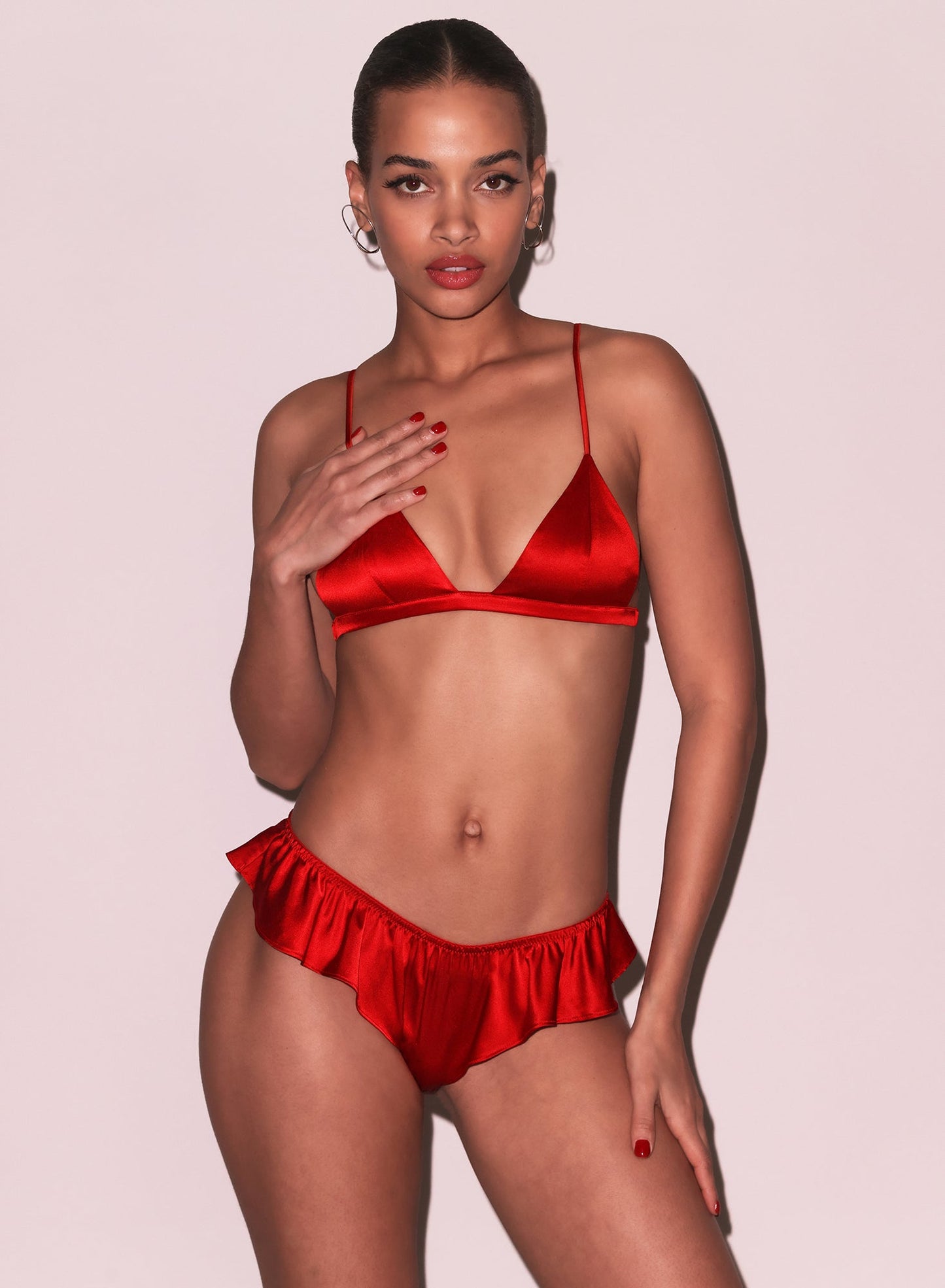 Fleur du Mal Luxe Flutter Panty