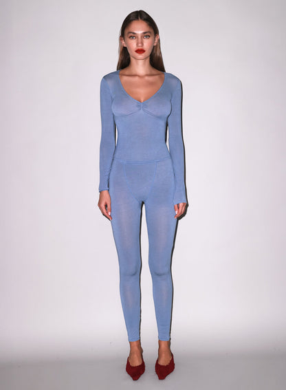 Fleur du Mal Blue Haze Butter Soft Legging